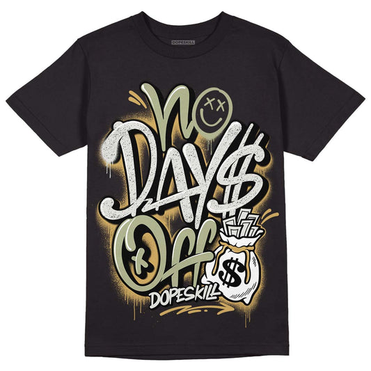 Jade Horizon 5s DopeSkill T-Shirt No Days Off Graphic - Black 