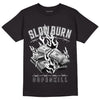 Dunk Low Panda White Black DopeSkill T-Shirt Slow Burn Graphic - Black