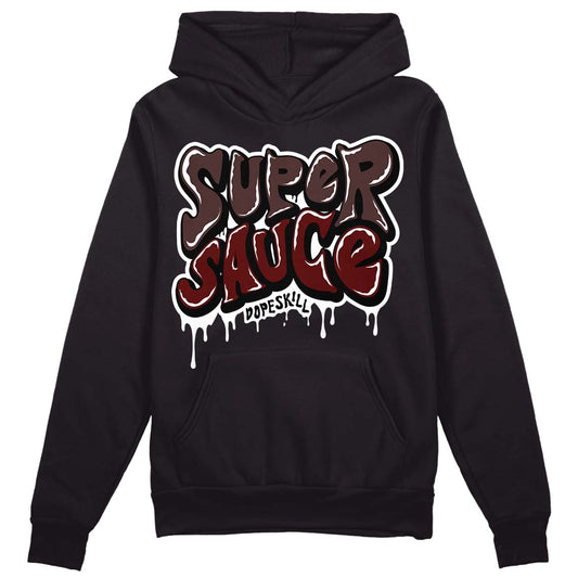 Jordan 12 x A Ma Maniére DopeSkill Hoodie Sweatshirt Super Sauce Graphic Streetwear - Black