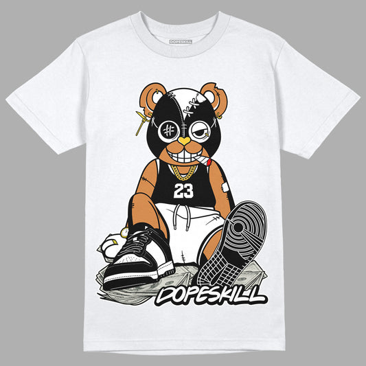 Dunk Low Panda White Black DopeSkill T-Shirt Greatest Graphic - White 
