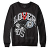 Jordan 11 Retro Low Cement Grey DopeSkill Sweatshirt Loser Lover Graphic Streetwear - Black