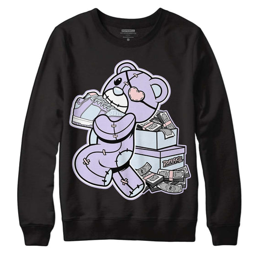 Easter Dunk Low DopeSkill Sweatshirt Bear Steals Sneaker Graphic - Black