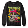 Limited DopeSkill Sweatshirt Trippin Graphic - Black