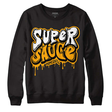 Black Taxi 12s DopeSkill Sweatshirt Super Sauce Graphic - Black 