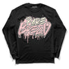 Jordan 1 High OG WMNS Washed Pink DopeSkill Long Sleeve T-Shirt Rare Breed Graphic Streetwear - Black