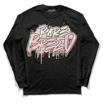 Jordan 1 High OG WMNS Washed Pink DopeSkill Long Sleeve T-Shirt Rare Breed Graphic Streetwear - Black