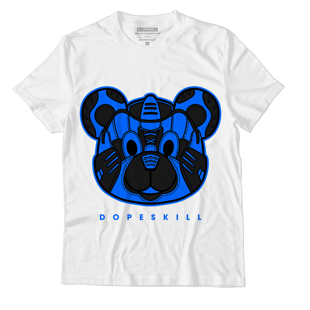 Yz 350 Boost V2 Dazzling Blue DopeSkill T-Shirt SNK Bear Graphic - White 
