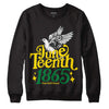 Dunk Low Reverse Brazil DopeSkill Sweatshirt Juneteenth 1865 Graphic Streetwear- Black