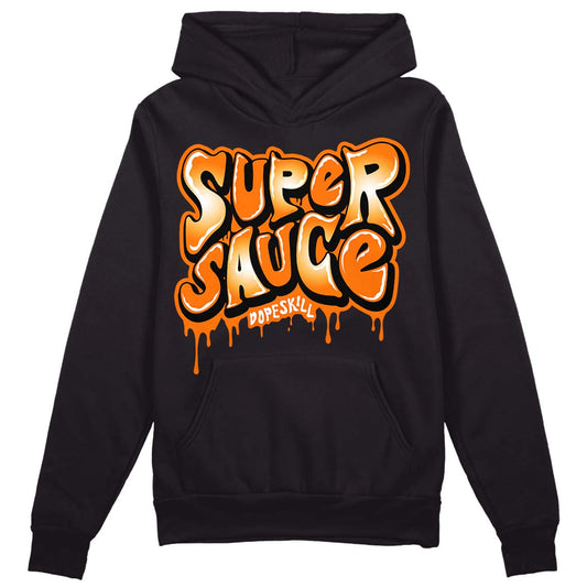 Wmns Dunk Low 'Magma Orange DopeSkill Hoodie Sweatshirt Super Sauce Graphic Streetwear - Black