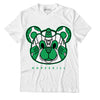 AJ 13 Lucky Green DopeSkill T-Shirt SNK Bear Graphic