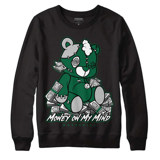 Gorge Green 1s DopeSkill Sweatshirt MOMM Bear Graphic - Black