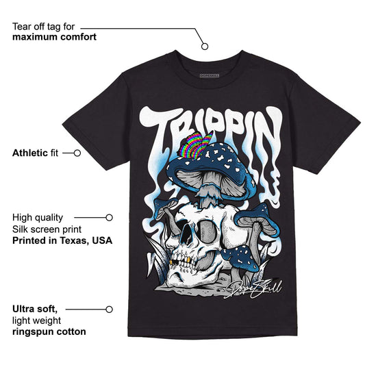 Brave Blue 13s DopeSkill T-Shirt Trippin Graphic