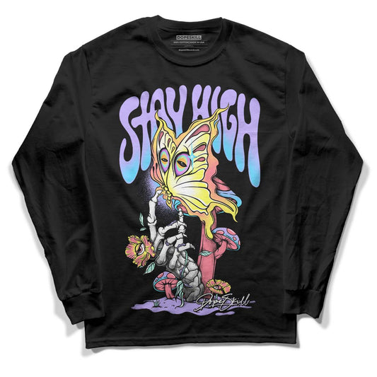 Candy Easter Dunk Low DopeSkill Long Sleeve T-Shirt Stay High Graphic - Black