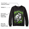 Neon Green Collection DopeSkill Sweatshirt Money On My Mind Graphic