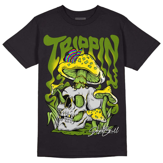 Dunk Low 'Chlorophyll' DopeSkill T-Shirt Trippin Graphic - Black