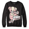 Jordan 1 High OG WMNS Washed Pink DopeSkill Sweatshirt Sneakerhead BEAR Graphic Streetwear - Black