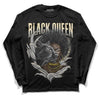 Jordan 4 Retro SE Craft Photon Dust DopeSkill Long Sleeve T-Shirt New Black Queen Graphic Streetwear  - Black 