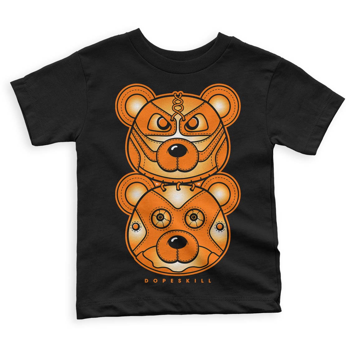 Wmns Dunk Low 'Magma Orange DopeSkill Toddler Kids T-shirt Leather Bear Graphic Streetwear - Black