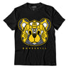 AJ 4 Lightning DopeSkill T-Shirt SNK Bear Graphic