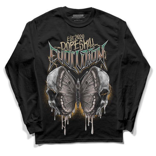 Safari Dunk Low DopeSkill Long Sleeve T-Shirt DopeSkill Evolution Graphic - Black 