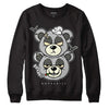 Jordan 4 Retro SE Craft Photon Dust DopeSkill Sweatshirt New Double Bear Graphic Streetwear - Black