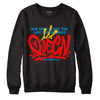 Fruity Pebbles Dunks DopeSkill Sweatshirt Queen Graphic - Black 