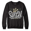 Jordan 4 Retro SE Craft Photon Dust DopeSkill Sweatshirt Queen Graphic Streetwear  - Black 