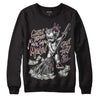 Dunk Low Night Maroon and Medium Soft Pink DopeSkill Sweatshirt Gettin Bored With This Money Graphic Streetwear - Black