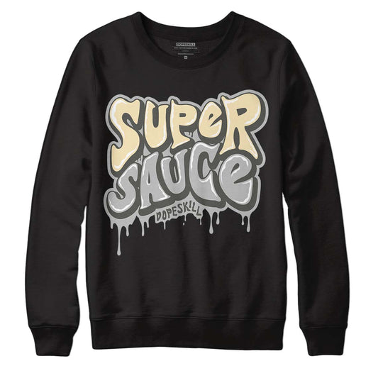 Jordan 4 Retro SE Craft Photon Dust DopeSkill Sweatshirt Super Sauce Graphic Streetwear - Black 