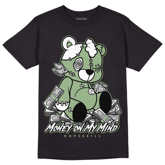 Seafoam 4s DopeSkill T-Shirt MOMM Bear Graphic - Black 