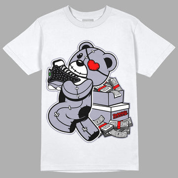 Jordan 13 Retro 'Black Flint' DopeSkill T-Shirt Bear Steals Sneaker Graphic Streetwear - White 