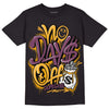 Brotherhood 1s High OG DopeSkill T-Shirt No Days Off Graphic - Black 