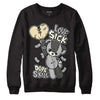 Jordan 4 Retro SE Craft Photon Dust DopeSkill Sweatshirt Love Sick Graphic Streetwear  - Black 