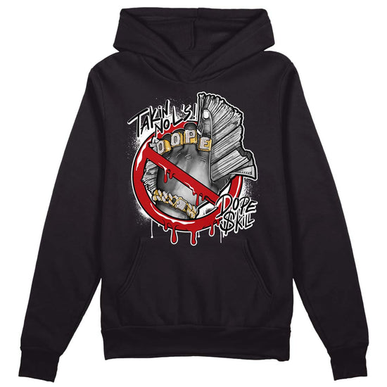 Jordan 13 Retro Playoffs DopeSkill Hoodie Sweatshirt Takin No L's Graphic Streetwear - Black 