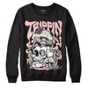 Jordan 1 High OG WMNS Washed Pink DopeSkill Sweatshirt Trippin Graphic Streetwear - Black