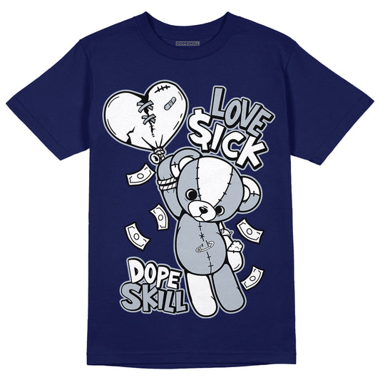 Midnight Navy 11s DopeSkill T-shirt Love Sick Graphic