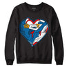 Messy Room 4S DopeSkill Sweatshirt Heart Jordan 4 Graphic - Black