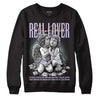 Easter Dunk Low DopeSkill Sweatshirt Real Lover Graphic - Black