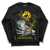 Dunk Low Reverse Brazil DopeSkill Long Sleeve T-Shirt Show Me The Money Graphic - Black