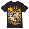 Black Taxi 12s DopeSkill T-Shirt Chillin Graphic - Black 