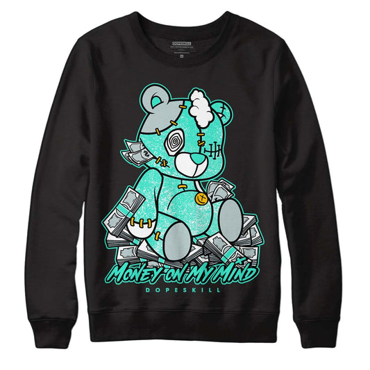 New Emerald 1s DopeSkill Sweatshirt MOMM Bear Graphic - Black