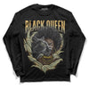 Jade Horizon 5s DopeSkill Long Sleeve T-Shirt New Black Queen Graphic - Black 