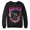 Triple Pink Dunk Low DopeSkill Sweatshirt New Black Queen Graphic - Black 