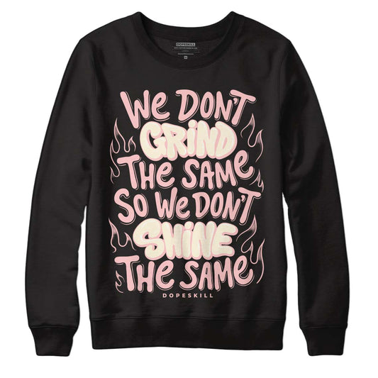 Jordan 1 High OG WMNS Washed Pink DopeSkill Sweatshirt Grind Shine Graphic Streetwear - Black