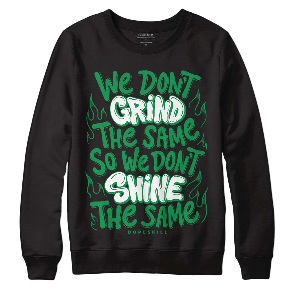 Jordan 6 Rings "Lucky Green" DopeSkill Sweatshirt Grind Shine Graphic Streetwear - Black