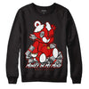 Dunk Low Gym Red DopeSkill Sweatshirt MOMM Bear Graphic - Black 