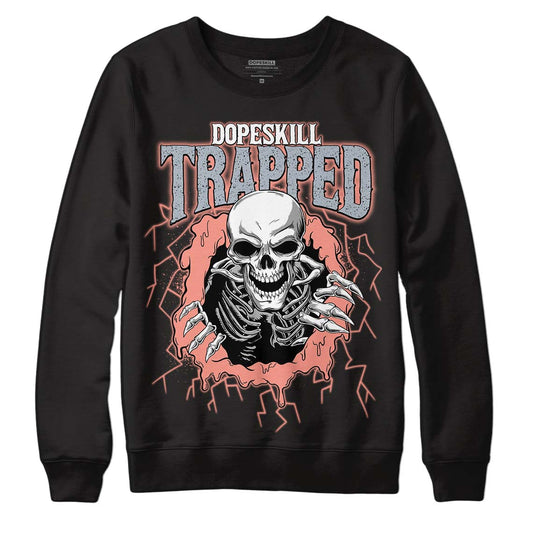 DJ Khaled x Jordan 5 Retro ‘Crimson Bliss’ DopeSkill Sweatshirt Trapped Halloween Graphic Streetwear - Black 