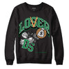 Nike SB x Jordan 4 “Pine Green” DopeSkill Sweatshirt Loser Lover Graphic Streetwear - Black