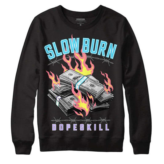 Candy Easter Dunk Low DopeSkill Sweatshirt Slow Burn Graphic - Black