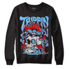 Travis Scott x Jordan 4 Retro 'Cactus Jack' DopeSkill Sweatshirt Trippin Graphic Streetwear - Black 